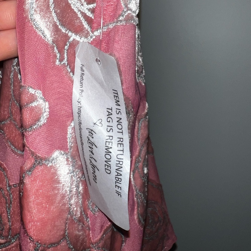 For Love And Lemons Raya Mini Dress Size Medium - Picture 9 of 9